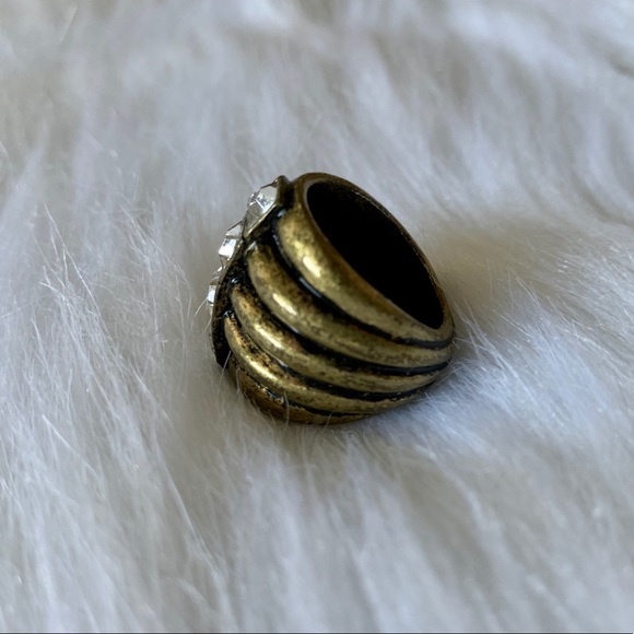 LIA SOPHIA - gold ring - Picture 2 of 3
